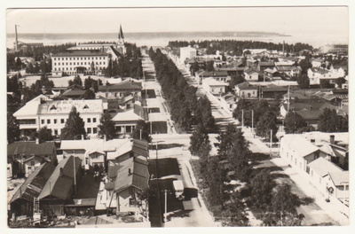 Kemi ilmakuva 1950