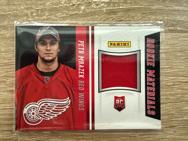 2013 Panini Toronto Fall Expo Rookie Materials Petr Mrazek