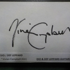 VIVIAN CAMPBELL (DIO, DEF LEPPARD GUITARIST) NIMMARI - pikkukuva 2