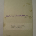 VANHA Postikortti Turku 1930-l Alkup.Mallikappale - pikkukuva 2