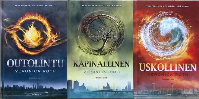 Veronica Roth: Outolintu -trilogia (1-3/3) sid.