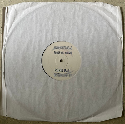 [12''] ROBIN BALL: GETTING HIGH EP (House)