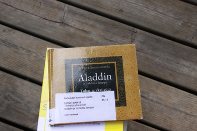 Aladdin ja loihdittu lamppu Jaakko Hämeen-Anttila 3 CD