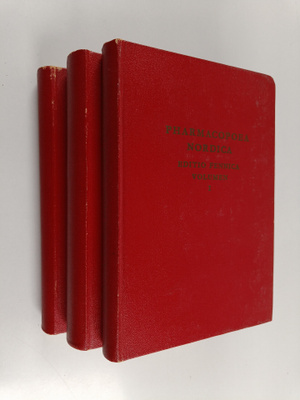 Pharmacopoea Nordica : editio Fennica Vol. 1-3