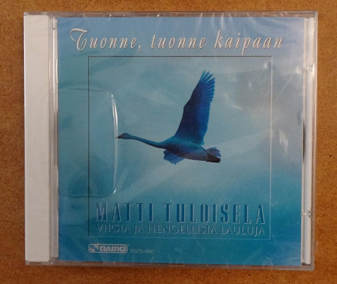cd, Matti Tuloisela - Tuonne, tuone kaipaan. Virsiä... UUSI