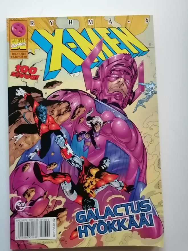 Ryhmä-X 2001/02: Galactus hyökkää!