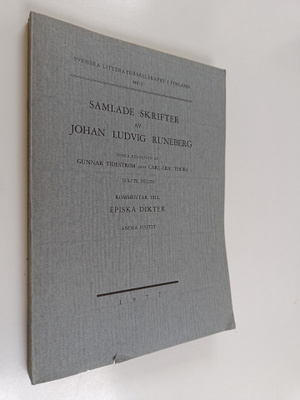 Johan Ludvig Runeberg : Samlade skrifter av Johan Ludvig ...