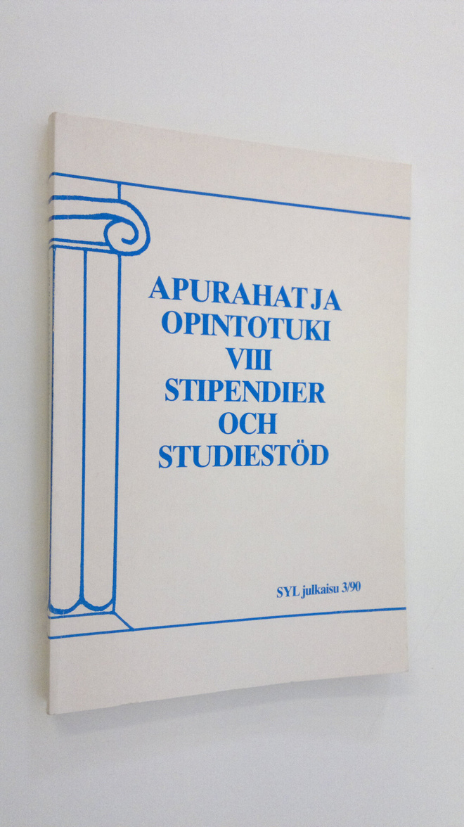 Apurahat ja opintotuki VIII 3/90 = Stipendier och studiestöd