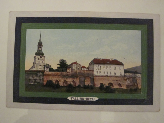 VANHA Postikortti Eesti Viro Tallinna Tallinn 1900-luku