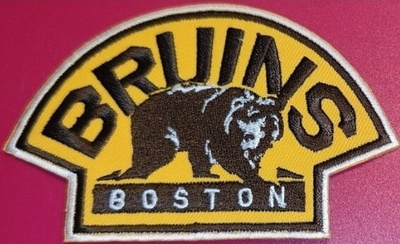 NHL - Boston Bruins -kangasmerkki / hihamerkki