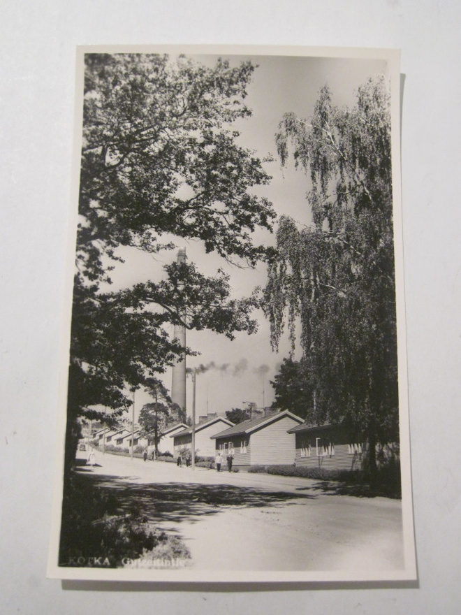 VANHA Postikortti Kotka 1950-l Alkup.Mallikappale