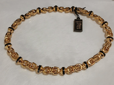 Upea 21k kullattu Kanadalainen kaulakoru Gold plated