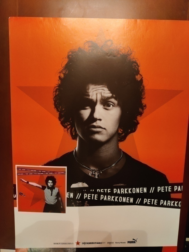 Pete Parkkonen keikkajuliste