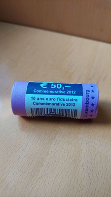 Luxemburg 2012 Euro 10-vuotta juhlaraharulla