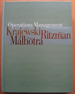 Lee J. Krajewski: Operations management - process and value