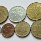 1 p - 5 mk, circ, v. 1974 - pikkukuva 1