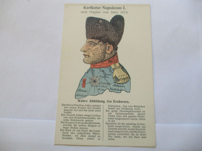 Napoleon kivipainokortti *