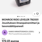 Monroe ilmanpaine säätöpaneeli. - pikkukuva 5