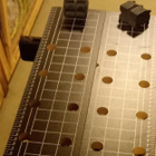 Työpöytä / puristuspöytä musta 60 x 30 x 75 - pikkukuva 2