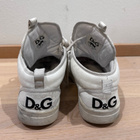 D&G valkoiset nahkaiset sneakers, koko 41 - pikkukuva 4