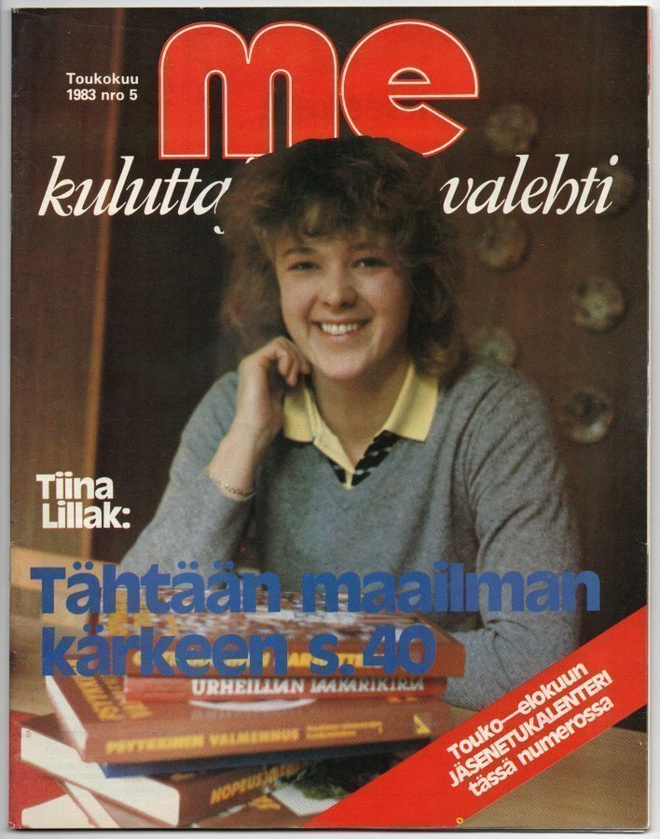 ME n:o 5 1983 Tiina .  Veikko & Juice. Nuutajärvi. Närpiö