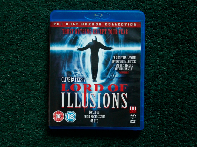 Lord of Illusions by Clive Barker Blu-ray 2 levyä