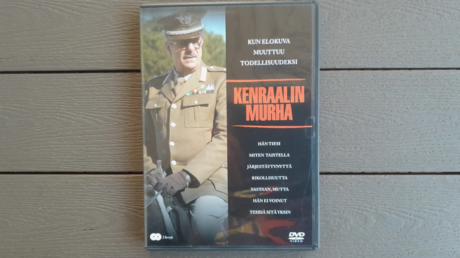 DVD: Kenraalin Murha 2xDVD (O: Giorgio Capitani 2007)