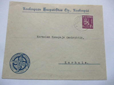 1930 Koskenpää Koskenpään Huopatehdas