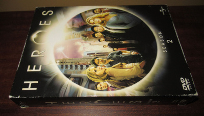Heroes season 2, 4dvd v.2008 Boxi, TV-sarjat, Suomi teksti.