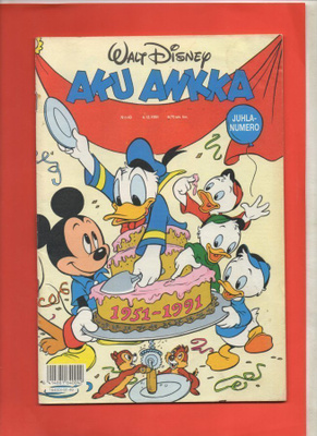 AKU ANKKA n:o 49 1991 JUHLANUMERO 1951-1991