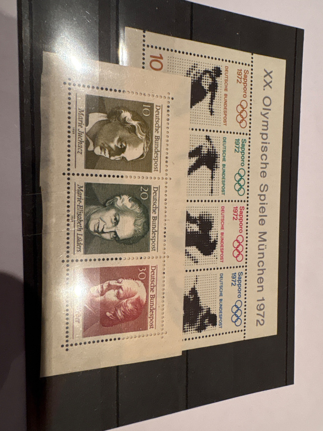Saksalaisia postimerkkejä