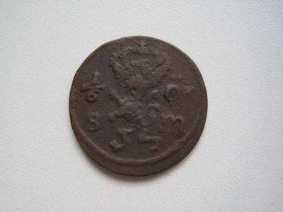 RUOTSI 1/6 ÖRE 1666.  42
