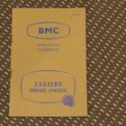 1961 BMC 2.2 litre diesel käsikirja - KUIN UUSI - pikkukuva 1