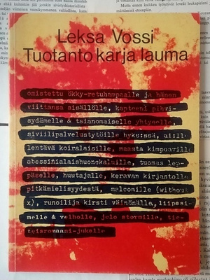 Leksa Vossi - Tuotanto karja lauma (nid.)