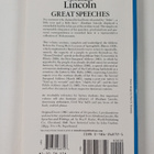 Abraham Lincoln : Great speeches - pikkukuva 2
