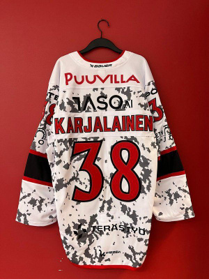 Karjalainen Maastokuvioinen pelipaita Porin Ässät pelaamaton