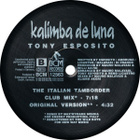 TONY ESPOSITO :: KALIMBA DE LUNA :: VINYYLI 12" MAXI 1992 - pikkukuva 4