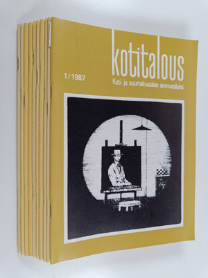 Kotitalous vuosikerta 1987 (10 lehteä)