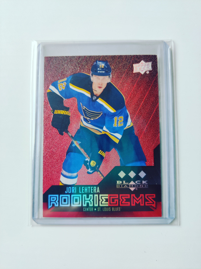Jori Lehterä 14-15 Black Diamond Rookie Gems Ruby /150