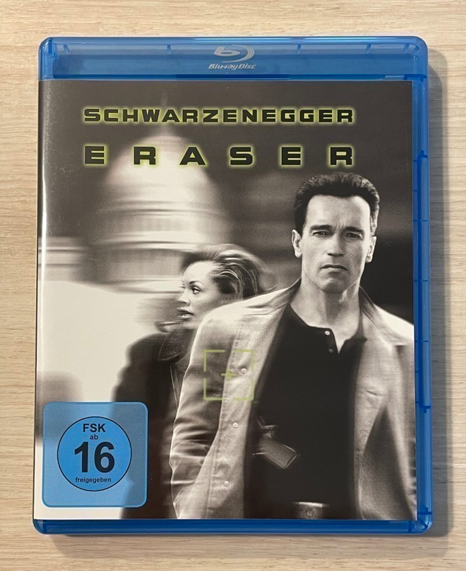 Eraser - suojelija (1996) Arnold Schwarzenegger (UUSI)