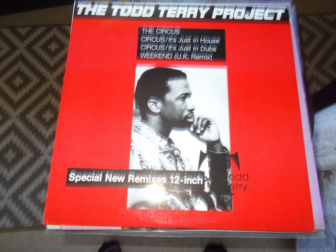 12" VINYYLI MAXI SINKKU TODD TERRY PROJECT ** THE CIRCUS **