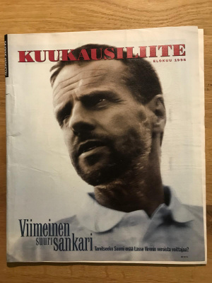 HS Kuukausiliite elokuu 1996 Lasse Viren kansikuvajuttu