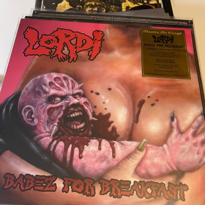 Lordi - Babez For Breakfast (ltd. 666, Blood red & black mar