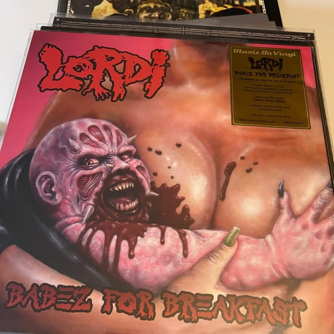 Lordi - Babez For Breakfast (ltd. 666, Blood red & black mar