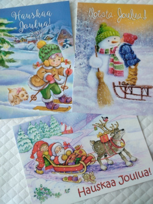 Joulukortit 3kpl