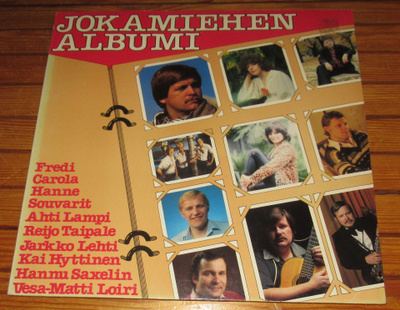 Joka miehen albumi Iskelmä LP vinyyli v. 1981 ML 142