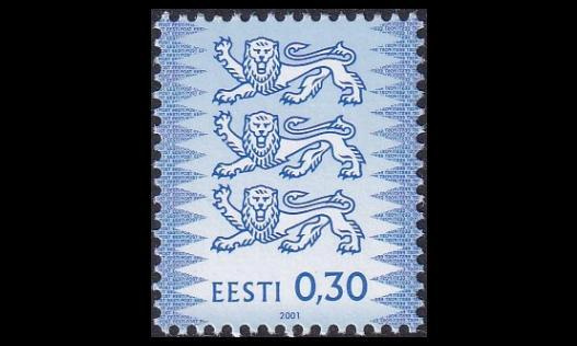Eesti 357IIC ** Käyttösarja leijonat -01 (1999)