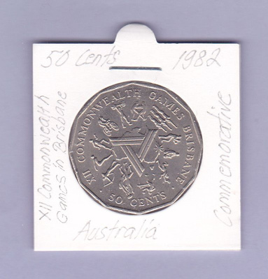 Australia 50 Cents v.1982 KM#74 Comm.