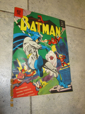 Batman N:o 1 / 1966 (Lepakkomies) – ”Rakettimiesten raivoisa
