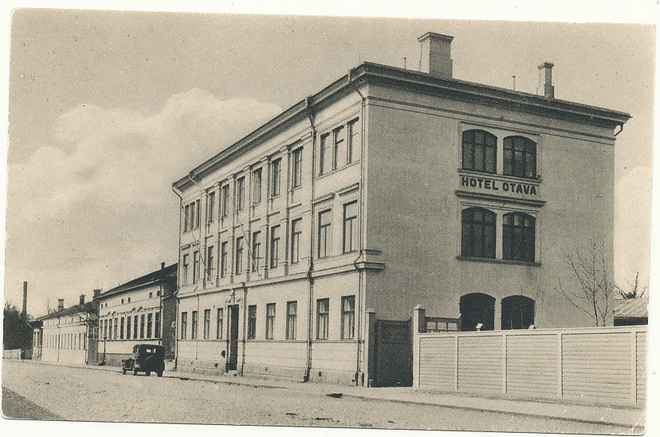 PORI, Hotel Otava - vanha kortti